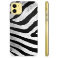 iPhone 11 TPU Hülle - Zebra