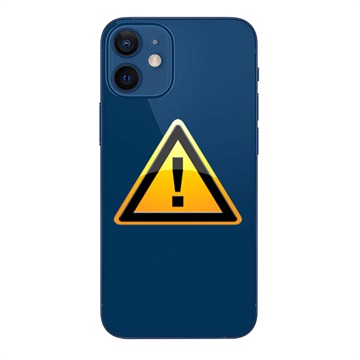 iPhone 12 Akkufachdeckel Reparatur - inkl. Rahmen - Blau
