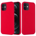 iPhone 12 Mini Liquid Silikonhülle - MagSafe-kompatibel - Rot