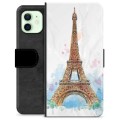 iPhone 12 Premium Schutzhülle mit Geldbörse - Paris