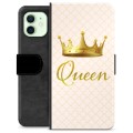 iPhone 12 Premium Schutzhülle mit Geldbörse - Königin