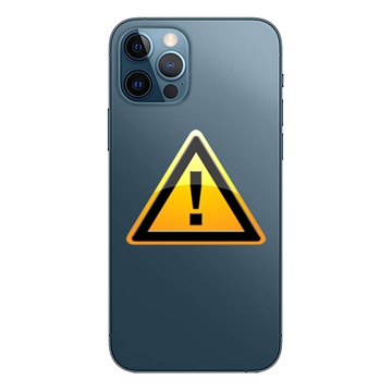 iPhone 12 Pro Akkufachdeckel Reparatur - inkl. Rahmen - Blau