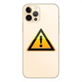 iPhone 12 Pro Akkufachdeckel Reparatur - inkl. Rahmen - Gold