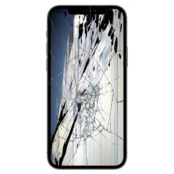 iPhone 12 Pro LCD und Touchscreen Reparatur - Schwarz - Grad A