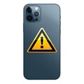iPhone 12 Pro Max Akkufachdeckel Reparatur - inkl. Rahmen - Blau