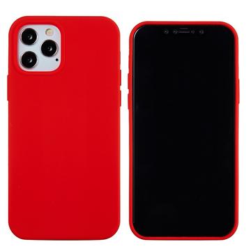 iPhone 12 Pro Max Flüssigsilikonhülle - Rot