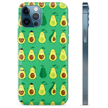 iPhone 12 Pro TPU Hülle - Avocado Muster