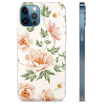 iPhone 12 Pro TPU Hülle - Blumen