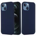 iPhone 13 Liquid Silikonhülle - MagSafe-kompatibel - Dunkel Blau