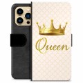 iPhone 13 Pro Max Premium Schutzhülle mit Geldbörse - Königin