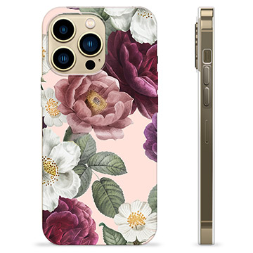iPhone 13 Pro Max TPU Hülle - Romantische Blumen
