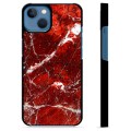 iPhone 13 Schutzhülle - Roter Marmor