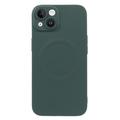 iPhone 13 Silikonhülle mit Kameraschutz - MagSafe-kompatibel - Grün