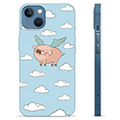 iPhone 13 TPU Hülle - Fliegendes Schwein