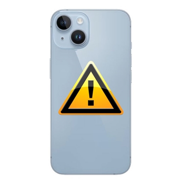 iPhone 14 Akkufachdeckel Reparatur - inkl. Rahmen - Blau