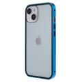 iPhone 14 Magnetisches Cover mit Panzerglas - Blau
