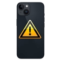 iPhone 14 Plus Akkufachdeckel Reparatur - inkl. Rahmen - Schwarz