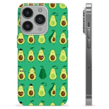 iPhone 14 Pro TPU Hülle - Avocado Muster