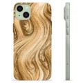 iPhone 15 Plus TPU Hülle - Goldener Sand