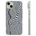 iPhone 15 Plus TPU Hülle - Faszinierendes Zebra