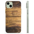 iPhone 15 Plus TPU Hülle - Holz