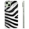 iPhone 15 Plus TPU Hülle - Zebra