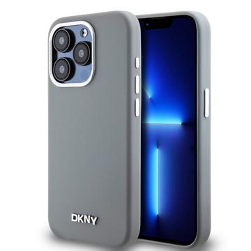 iPhone 15 Pro DKNY Liquid Silicone Metal Logo Case - Magsafe kompatibel