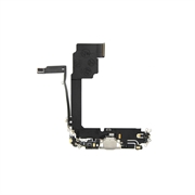 iPhone 15 Pro Max Ladebuchse Flex Kabel - Weiß