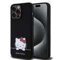 iPhone 15 Pro Max Hello Kitty Daydreaming Liquid Silikonhülle - Schwarz