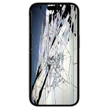 iPhone 15 Pro Max LCD und Touchscreen Reparatur - Schwarz - Original-Qualität