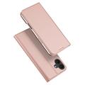 iPhone 16 Plus Dux Ducis Skin Pro Flip Hülle - Rosa