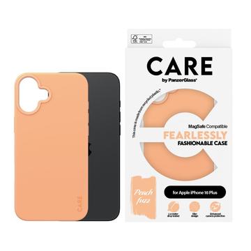 iPhone 16 Plus PanzerGlass Care Fearlessly Fashionable Case - MagSafe-kompatibel - Pfirsichfarben