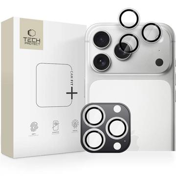 iPhone 16 Pro/16 Pro Max/17 Pro/17 Pro Max Tech-Protect Camring Fit+ Kameraobjektiv - Klar