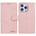 iPhone 16 Pro Max Mercury Goospery Blue Moon Wallet Hülle - Rosa