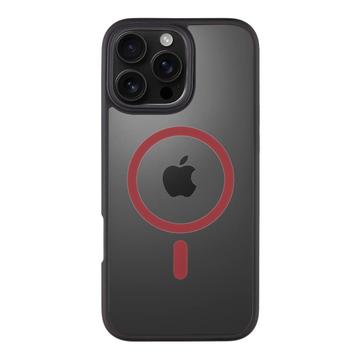 iPhone 16 Pro Max Tactical MagForce Hyperstealth 2.0 MagSafe Hülle - Schwarz / Rot