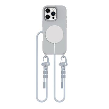 iPhone 16 Pro Max Tech-Protect MagNecklace MagSafe Hülle - Grau