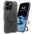 iPhone 16 Pro Max Torras Ostand Q3 Air MagSafe Hülle - Schwarz