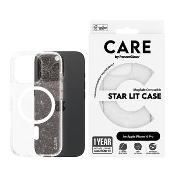 iPhone 16 Pro PanzerGlass Care Star Lit Case - MagSafe-kompatibel - Weiß