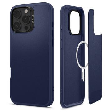 iPhone 16 Pro Spigen Cyrill Kajuk Mag Hybrid Hülle - Dunkel Blau
