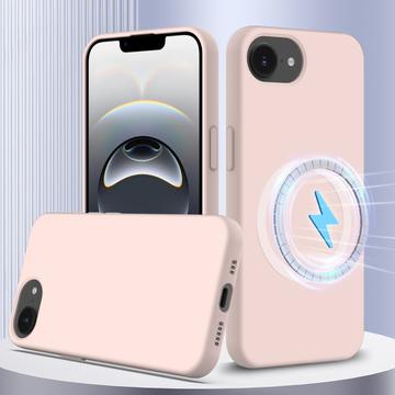 iPhone 16e Liquid Silikonhülle - MagSafe-kompatibel - Rosa