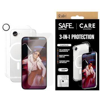 iPhone 16e PanzerGlass Care Fashion 3-in-1 Bundle - Klar