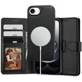 iPhone 16e Tech-Protect 2-in-1 Wallet Hülle - Magsafe-kompatibel - Schwarz