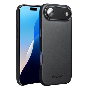 iPhone Air Qialino Premium MagSafe Hülle - Schwarz