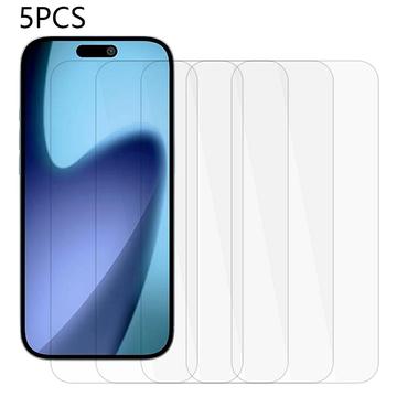 iPhone Air Panzerglas - 9H - Case Friendly - 5 Stk. - Durchsichtig