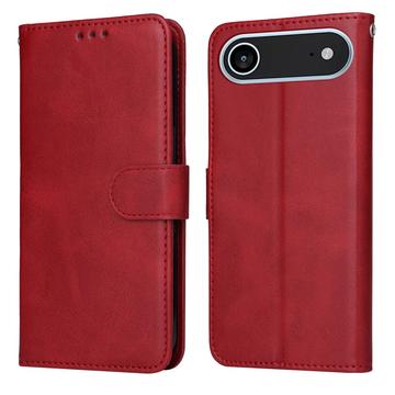 iPhone Air Wallet Hülle mit Ständer - Rot