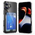 iPhone 17 Klarsichthülle mit Kartenhalter