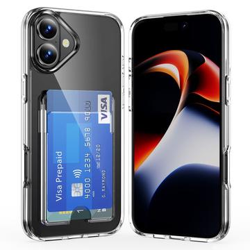 iPhone 17 Klarsichthülle mit Kartenhalter