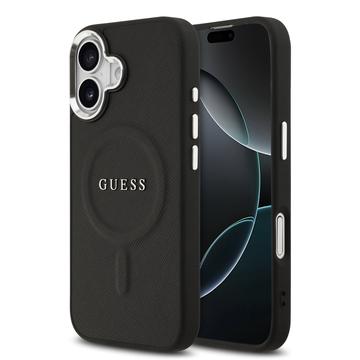 iPhone 17 Guess Saffiano Hybrid Case - MagSafe Kompatibel