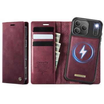 iPhone 17 Pro Caseme C49 2-in-1 abnehmbare Wallet Hülle - MagSafe-kompatibel, RFID - Rot