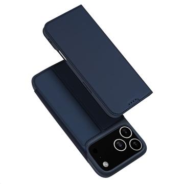iPhone 17 Pro Dux Ducis Skin Pro Flip Hülle - Blau